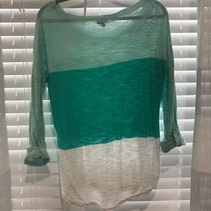 Express striped thin sweater